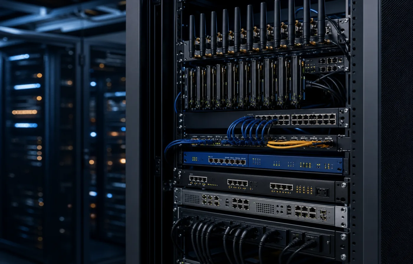 GSM-шлюзи, модеми та мережеве обладнання